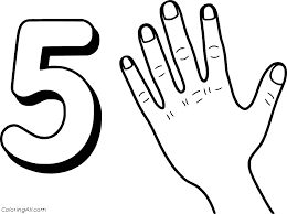 Just click to print out your copy of this number five coloring page coloring page. Number 5 Coloring Pages Coloringall