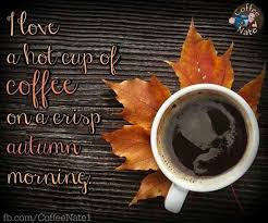 Have A Hot Cup Of Coffee On A Crisp Autumn Morning Coffee Love I Love Coffee Coffee Shop Bar