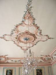 Beautiful Ceiling And Chandelier Kartonpiyer Tavan Gobegi Dekor