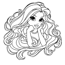 Mit deinen lieblingshelden aus kino, zeichentrickfilmen, fernsehserien und comics! Moxie Girl Coloring Pages Coloring Home