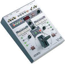 When she went through, the detector didn't go off. Edirol V 4 Vj Mixer Music Store