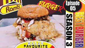 It appears to be an upgraded version of the familiar ramly burger roadside stall or food truck. Ramly Burger So Delicious