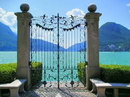 Gate Entry Lake Como Italy Italy Photo Beautiful Places Lake Como Italy