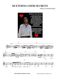 Mi Eterno Amor Secreto Marco Antonio Solis Mi Eterno Amor Secreto Mi Amor Eterno Amor Secreto