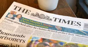 Home about archive special archive advertise contact us! News Uk Reduces Margin On The Times