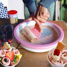 Kit Glace En Rouleaux Achat Machine A Glace Cadeau Maestro Creme Glacee Maison Gourmandise Glace