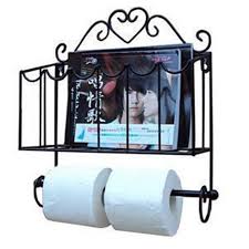 Toilet paper holders (32 items found). Fashion Wrought Iron Furniture Paper Towel Holder Magazine Rack Wall Bathroom Shelf Rack Wall Magazine Rackmagazine Rack Wall Aliexpress