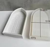 Architectural Element Window Silicone Mold - Recessed (mold only)