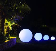 Boule Lumineuse Led Jardin 30 Cm Sans Fil Tea Lights Tea Light Candle Garden Lighting