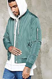 Padded Bomber Jacket 21 Men 2000237576 Bomber Jacket Padded Bomber Jacket Bomber Jacket Outfit