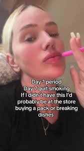 #ad it’s getting easier but I was NOT THINKING ABOUT MY CYCLE! It’s ok, I  got this! This is helping sooo soooo much!! #healthy #healing #smokefree  #novape #nosmoking