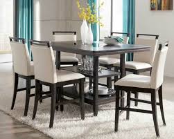 Dining Room Beautiful Tall Breakfast Table Set Counter Height Kitchen Contemporary Dining Room Furniture Counter Height Dining Room Tables Dining Room Remodel