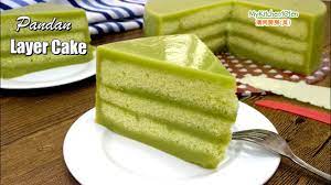 Though you can buy continue steaming one layer at a time, alternating colors for at least 5 layers or as many as your invert the khanom chan onto the plate but do not remove the cake pan. Pandan Layer Cake Mykitchen101en Youtube