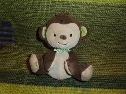 Where can i buy a monkey for sale? Fisher Price Brown Monkey Plush Toy Baby Stuffed Animal Green Ribbon 6 Fisherprice Baby Stuffed Animals Monkey Plush Monkey Plush Toy