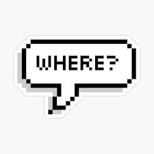 Among Us Pixelated Speech Bubble Where Sticker By Lebebart In 2020 Speech Bubble Stickers Pixel