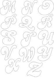 Recortando en moldes, con juegos de memoria. Pin By Rocio Martin On Educacio Pinterest Az Dibujos Para Colorear Moldes De Letras Letras En Foami Moldes De Letras Cursiva
