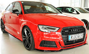 The audi a3 is a small family or subcompact executive car manufactured and marketed since the 1990s by the audi subdivision of the volkswagen group, currently in its fourth generation. Rieger Spoilerschwert