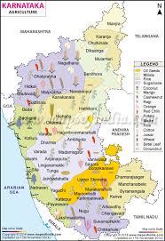Karnataka route map with distance / karnataka : Agricultural In Karnataka