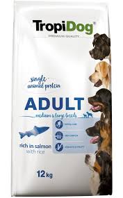 Tropidog Premium Adult Medium Large Breeds Salmon 12kg
