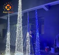 Creative Design Christmas Park Decoration Ice Bar LED Motif Light