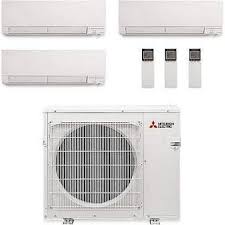 Danco comfort services also carries ductless air conditioners & smart thermostats. Mitsubishi Multi Split Ductless Heat Pump Outdoor Unit 24 000btu H With 3 Wall Mount Mini Split Air Conditioner 6 000btu 6 000btu 12 000btu Walmart Canada