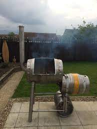 Looking More Like A Smoker Now Bbq Grill Smoker Bbq Pit Smoker Barrel Smoker
