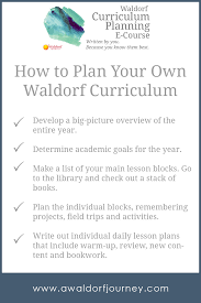 Waldorf Curriculum Planning E Course A Waldorf Journey Waldorf Curriculum Curriculum Planning Waldorf Education Curriculum