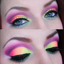 Check spelling or type a new query. Neon Neon K Pink Green Orange Purple Eye Makeup Rave Makeup Makeup 80s Makeup