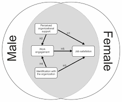 How Perceived Organizational Support, Identification with Organization and  Work Engagement Influence Job Satisfaction: A Gender-Based Perspective