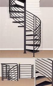 An irresistible price and commitment to quality: Deck Patio Stairs Spiral Staircase Kits Mid Level Models