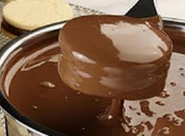 Resultado de imagem para fotos de  ALFAJORES DE CHOCOLATE DIET.