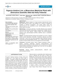 Image result for Fagonia isotricha