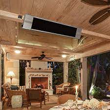 They come with a set of expanding bolts for drywall mounting but i found a stud to mount them to. Infrared Wall Mounted Electric Heater With Remote Control Indoor Outdoor Patio Heater All Round Waterproof Infrared Black Radiant Space Heater Waterprooip55 120v 750 1500w Buy Online In Lebanon At Lebanon Desertcart Com Productid 168255051
