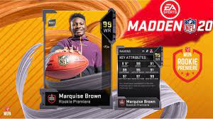 Each of the madden 20 power up cards above show what the players' attributes are when the cards are fully powered up to a 99 overall rating. Best Rookie Cards In Madden 20 Ultimate Team Youtube