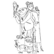 Gru loves everything evil and conquers all who come in his way. Top 35 Despicable Me 2 Coloring Pages For Your Naughty Kids