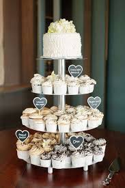 15 Mouthwatering Wedding Cakes With Cupcakes Oh Best Day Ever Cupcake Tower Wedding Simple Wedding Cake Wedding Desserts
