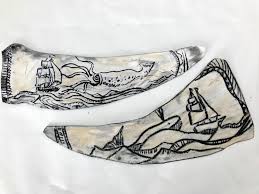 Kids Scimshaw Tusk Art Project Easy Art Lessons Art Instruction Videos Online Art Classes