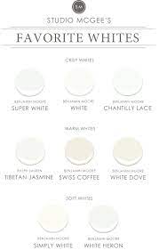 Walls make up the largest surface area of any room. Studio Blog Best White Paint White Paint Colors Benjamin Moore Colors