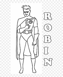 Batman and robin coloring pages. Friend Of Batman Coloring Pages Robin Coloring Pages Free Transparent Png Clipart Images Download