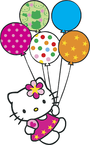 Hello Kitty Con Globitos Logo Png Transparent Svg Vector Freebie Supply Hello Kitty Crafts Hello Kitty Printables Hello Kitty Con