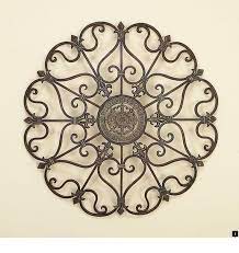 This diy wall decor is an inexpensive way to mimic a wrought iron design! Large Round Metal Wall Art Ideas On Foter