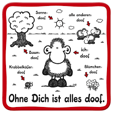 Sheepworld Ohne Dich Ist Alles Doof Party Schatzkiste De