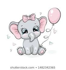 Learn how to draw cute elephant pictures using these outlines or print just for coloring. Elephant Images Stock Photos Vectors Shutterstock Cute Elephant Drawing Baby Elephant Drawing Baby Girl Elephant