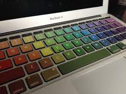 etsyでmacbookair用のキーボードステッカー貼ったら すごいかわいくなったよ キーボード ステッカー デザイン