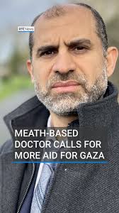 This area was one of the most densely populated areas in all of Gaza. And  it's now just a barren wasteland." Standing amidst destruction that was  once a bustling city, MedGlobal Executive