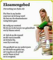 Det finnes både praktisk og teoretisk eksamen. Eksamengebed Psalms Psalm 23 Afrikaans