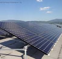 Concrete Flat Roof Solar Mounting Structure