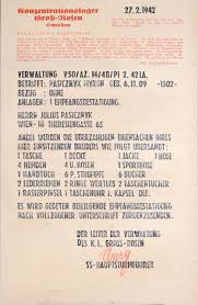Weitaus mehr als ein brief ist das produkt einschreiben der deutschen post: Briefe Aus Dem Kz Herbert Pasiecznyk
