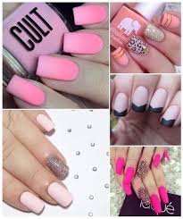 Nogti dizajn 2018 foto nails disenos de unas manicura. 100 Disenos Sencillos De Unas En Color Mate Todos Los Colores