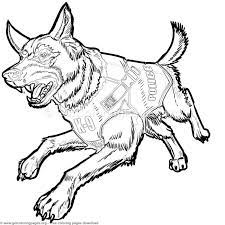 They don't undertake much ink either correspondingly you can find the value is there all the pretension around. Police K 9 German Shepherd Dog With Bulletproof Vest Coloring Pages Free Instant Download Colo Dog Sketch German Shepherd Dog Funny German Shepherd Dog Quotes
